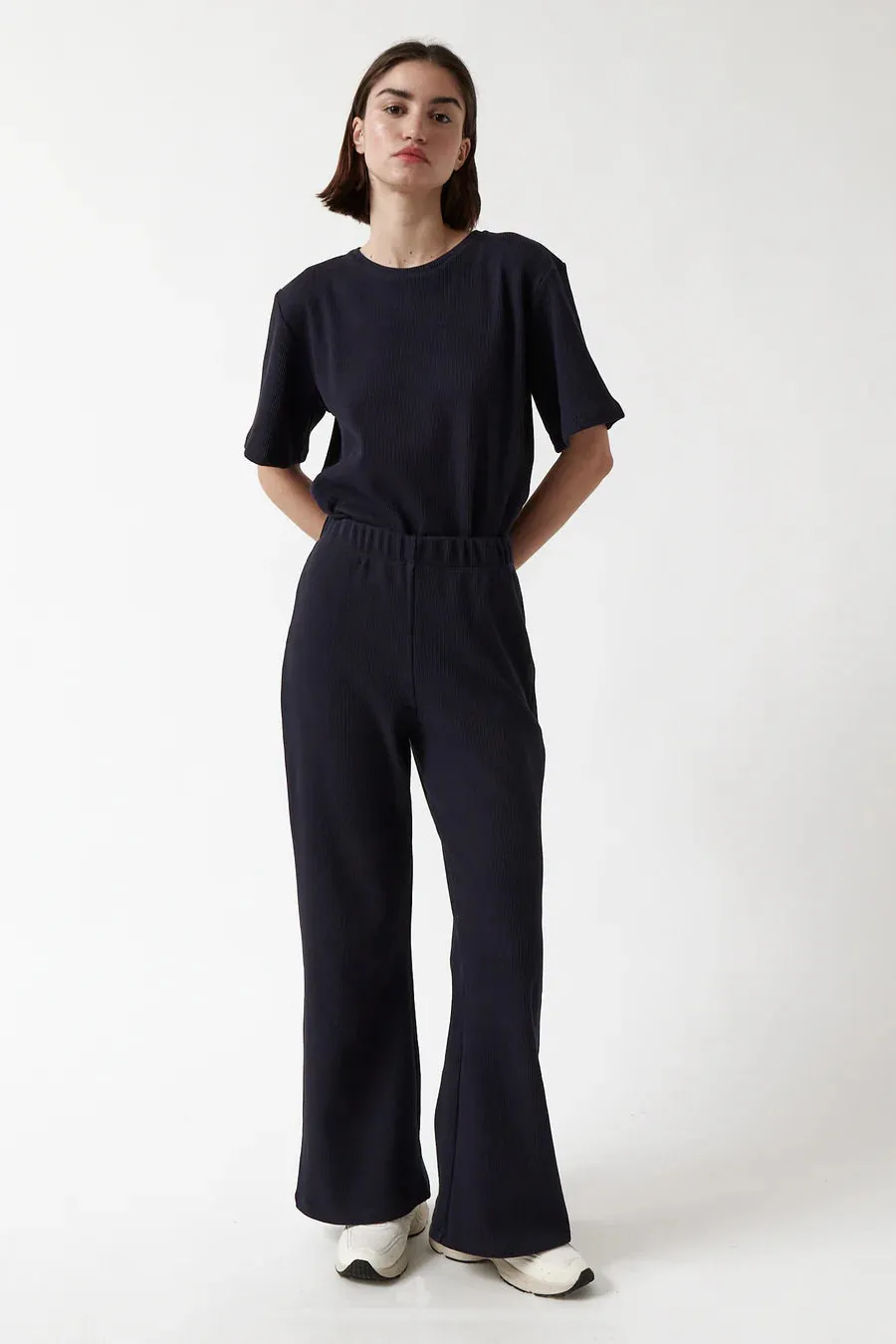 ocean pants in deep blue