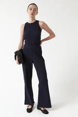 ocean pants in deep blue