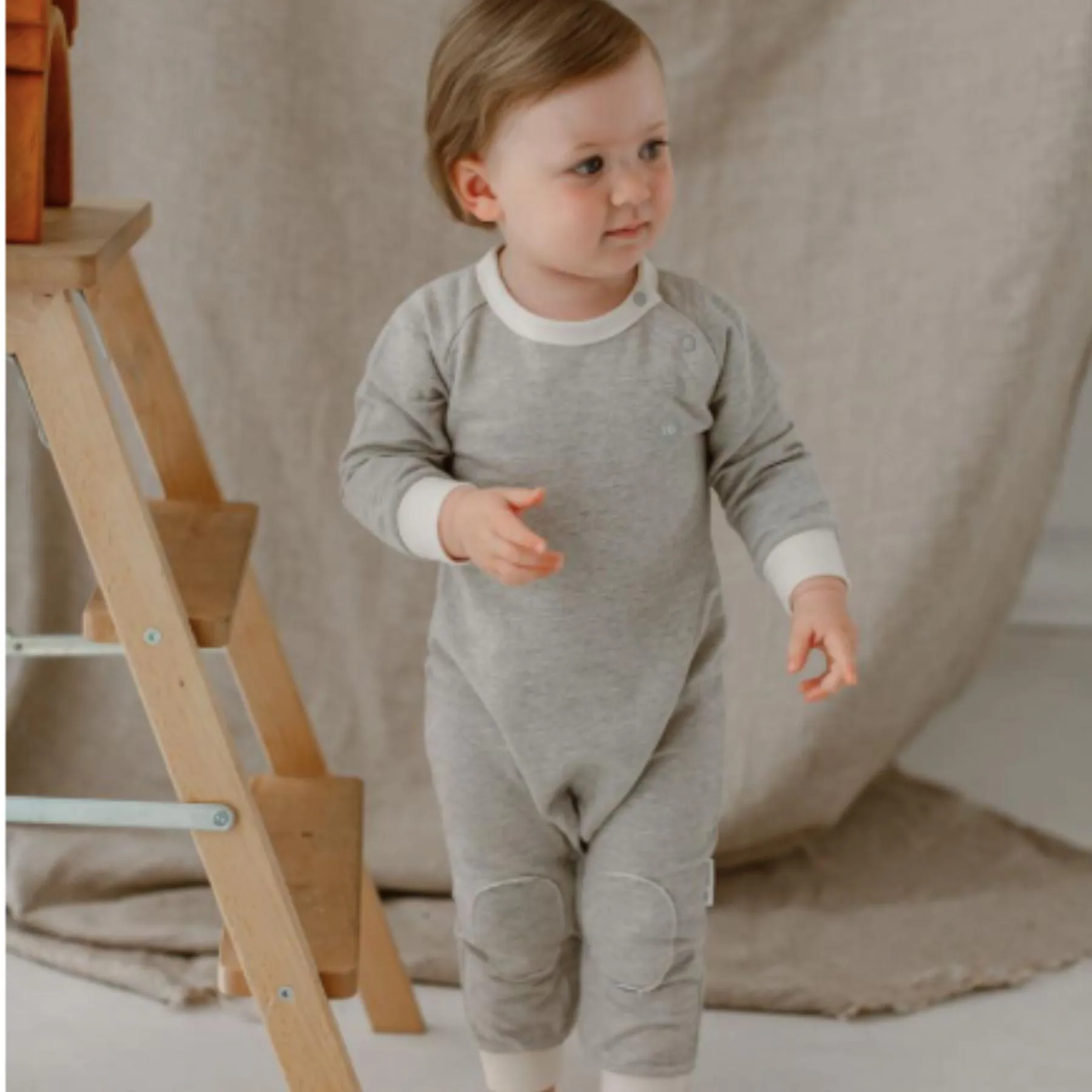 Organic French Terry Romper