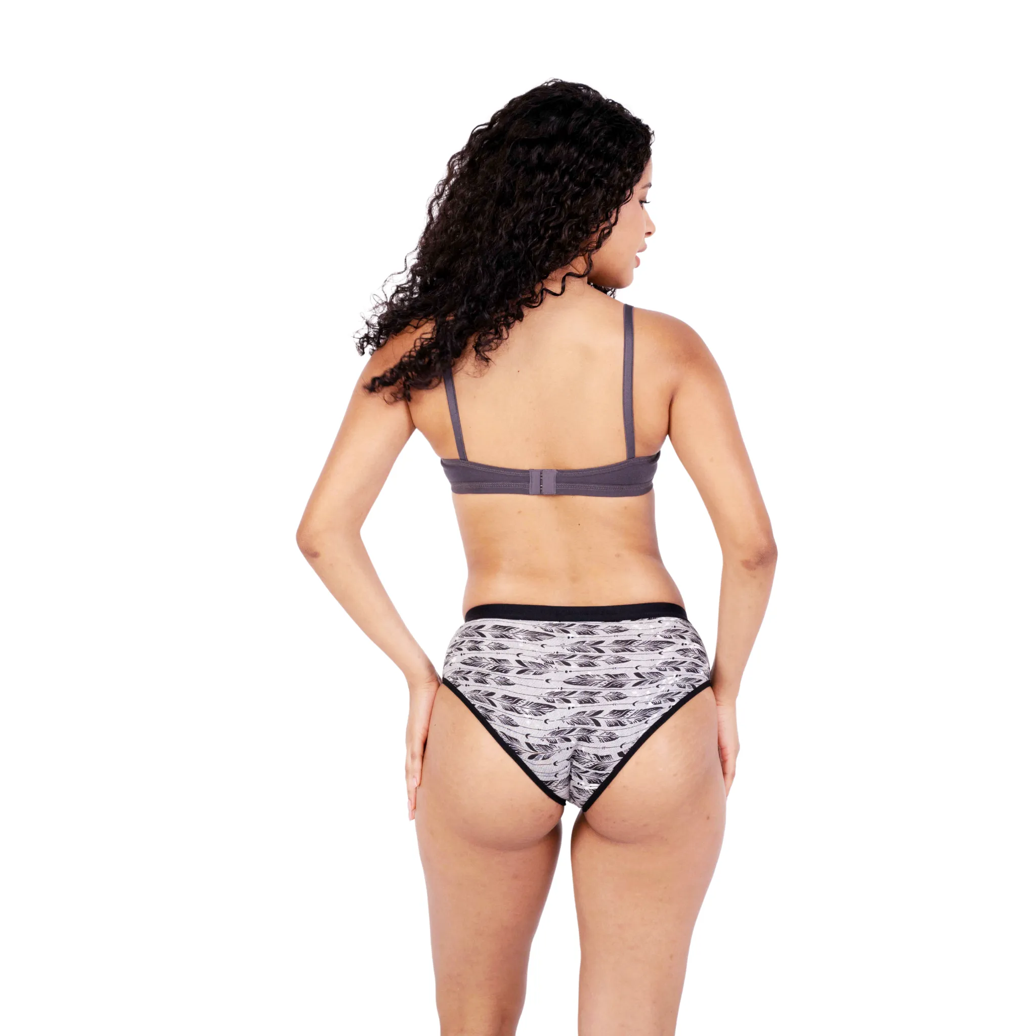 Padded Bra & Regular Outer Printed Panty Set - Perfect Lift & All Day Comfort | Isabella