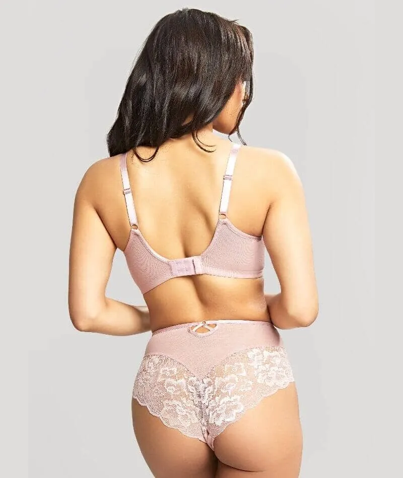 Panache Sabrina High Waist Brazilian Brief - Vintage Pearl