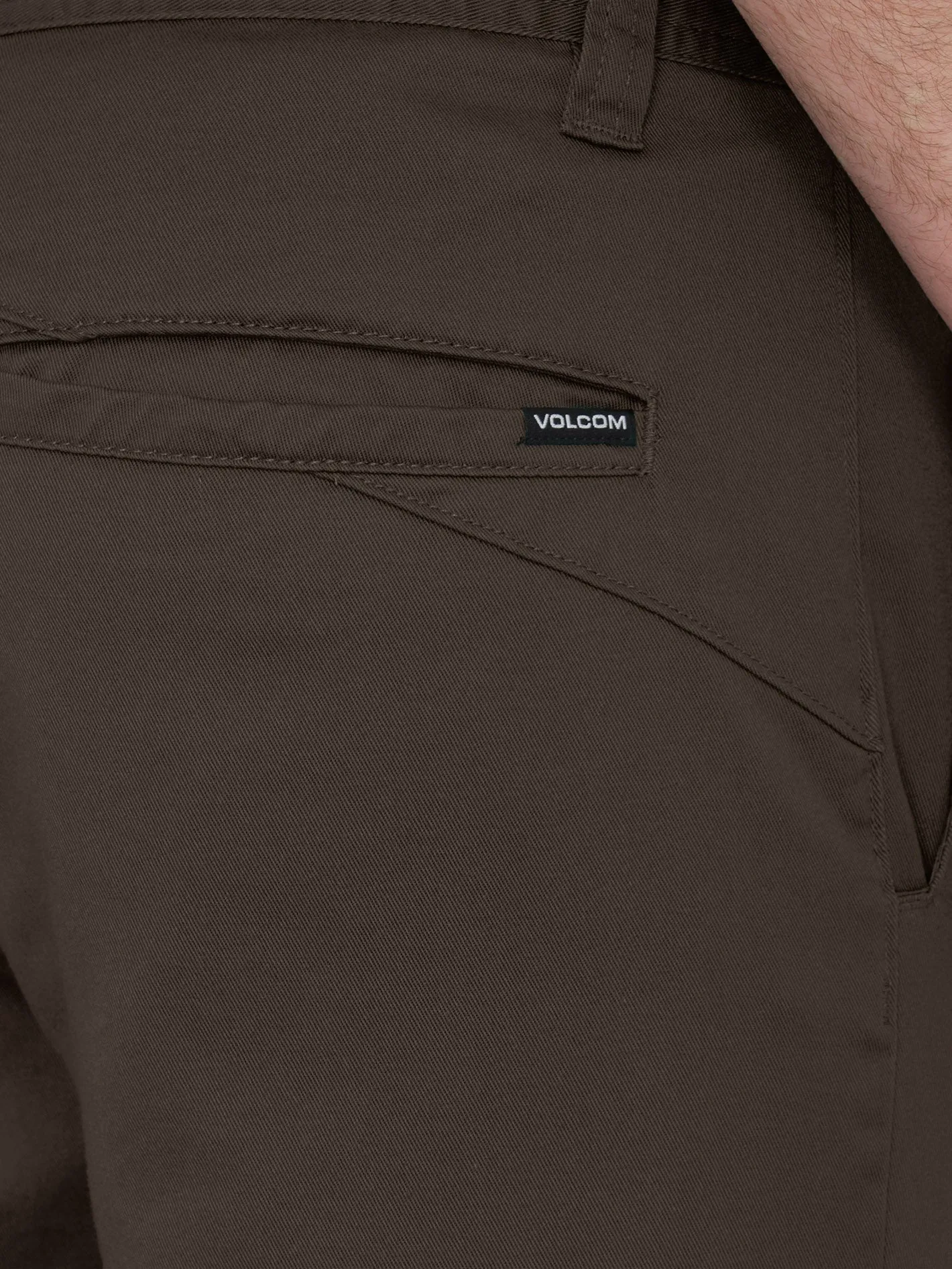 Pantalon Frickin Modern Stretch - DARK BROWN