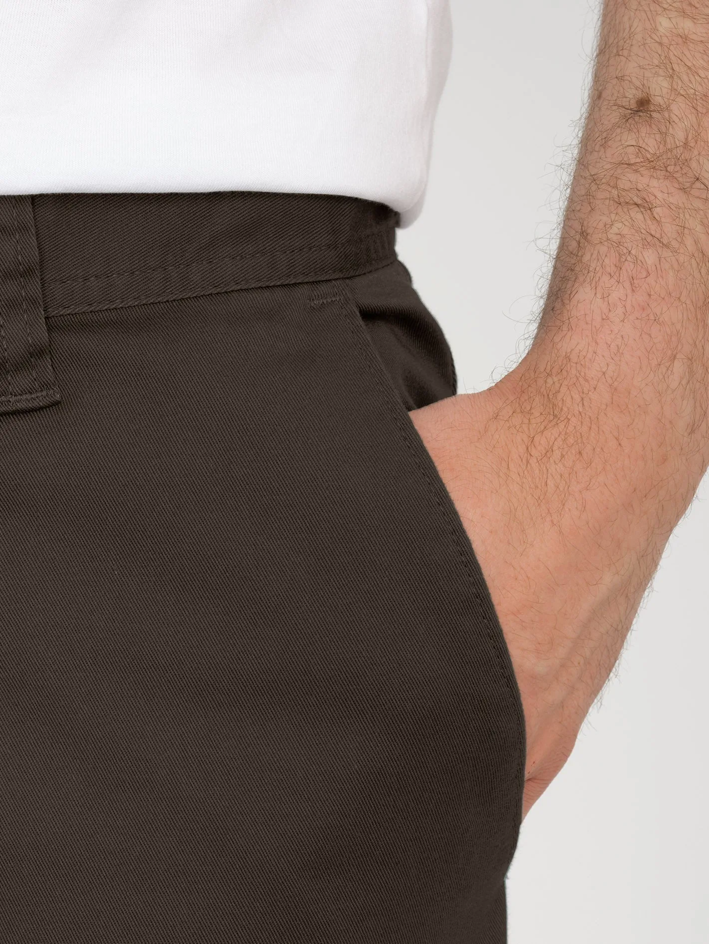 Pantalon Frickin Modern Stretch - DARK BROWN