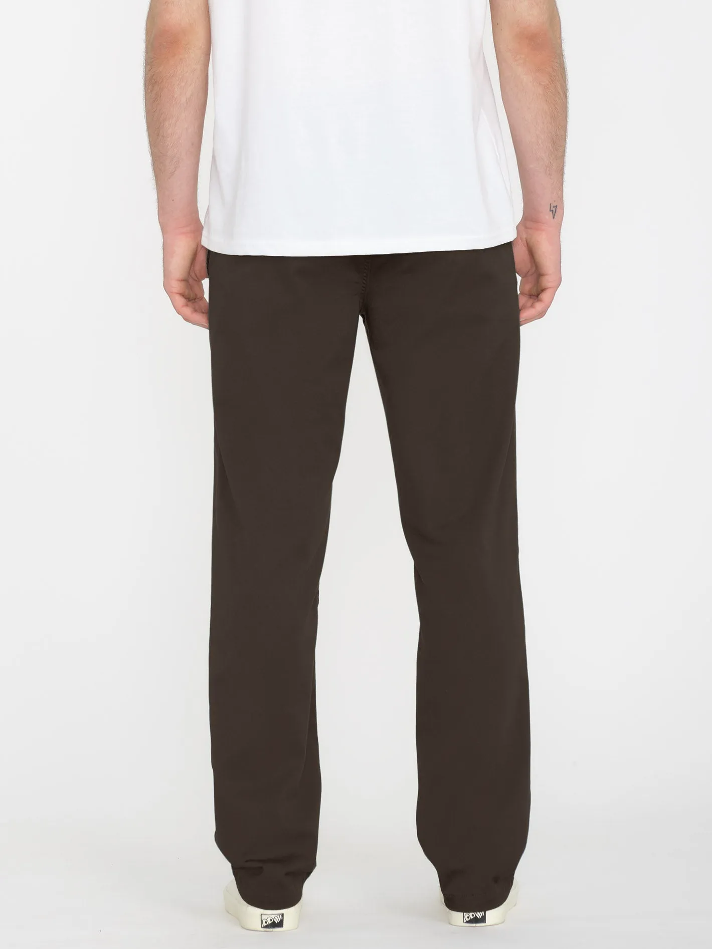 Pantalon Frickin Modern Stretch - DARK BROWN