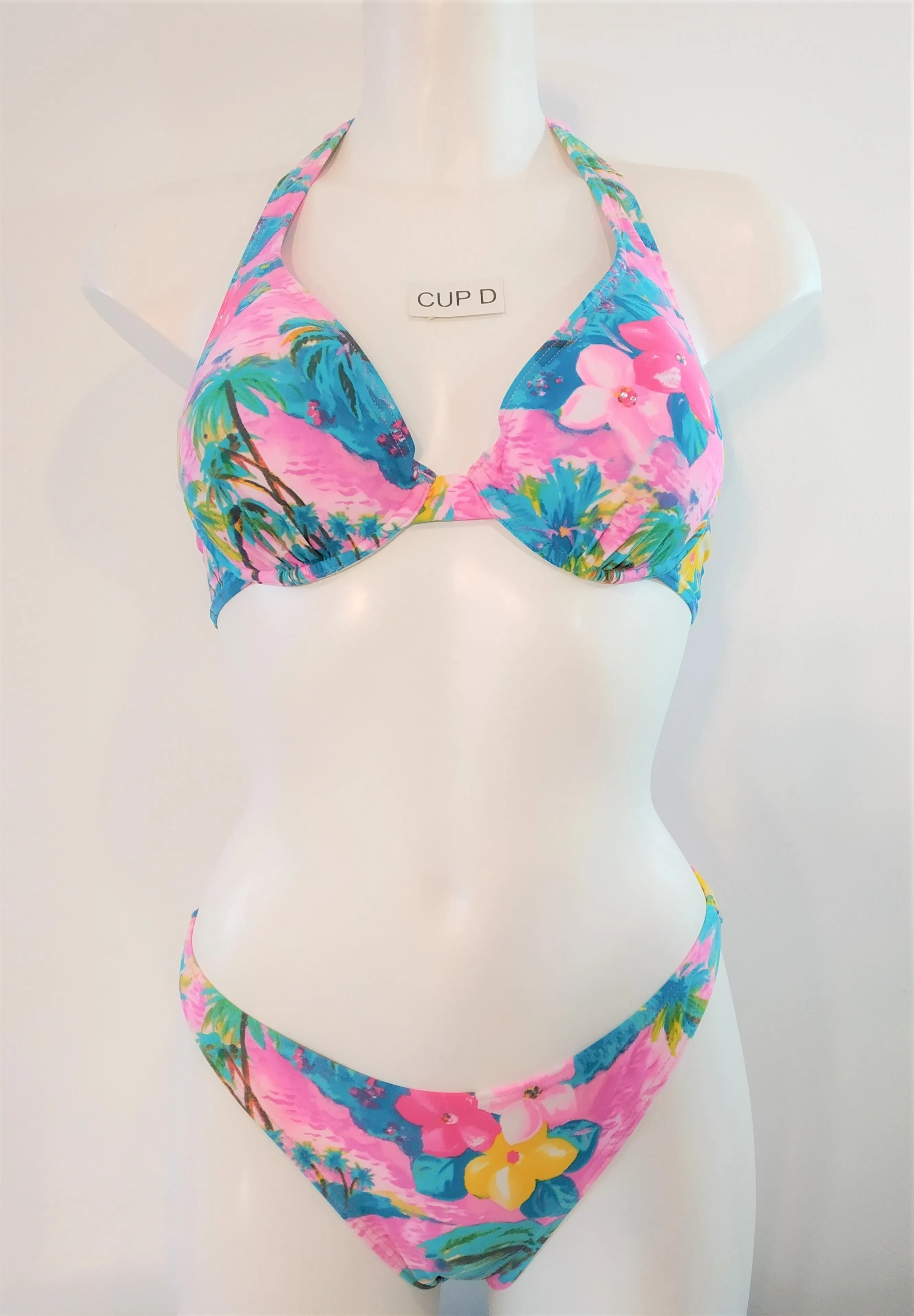 Pink Island Halter Cup D