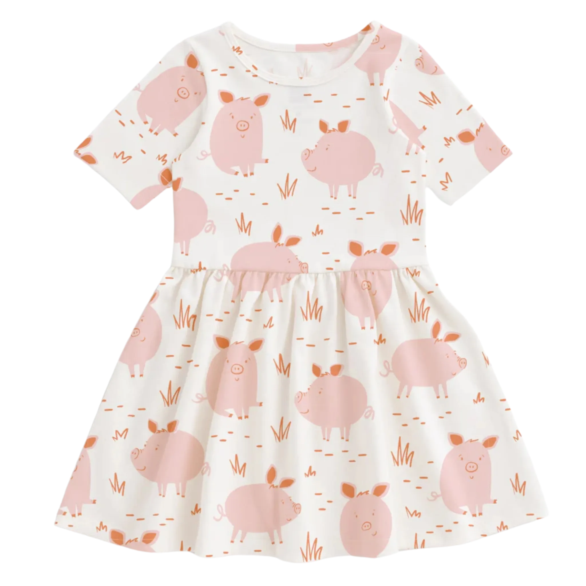 Pink Pigs Dress