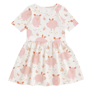 Pink Pigs Dress