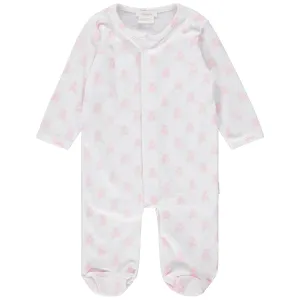 Pink Teddy Bear Footie