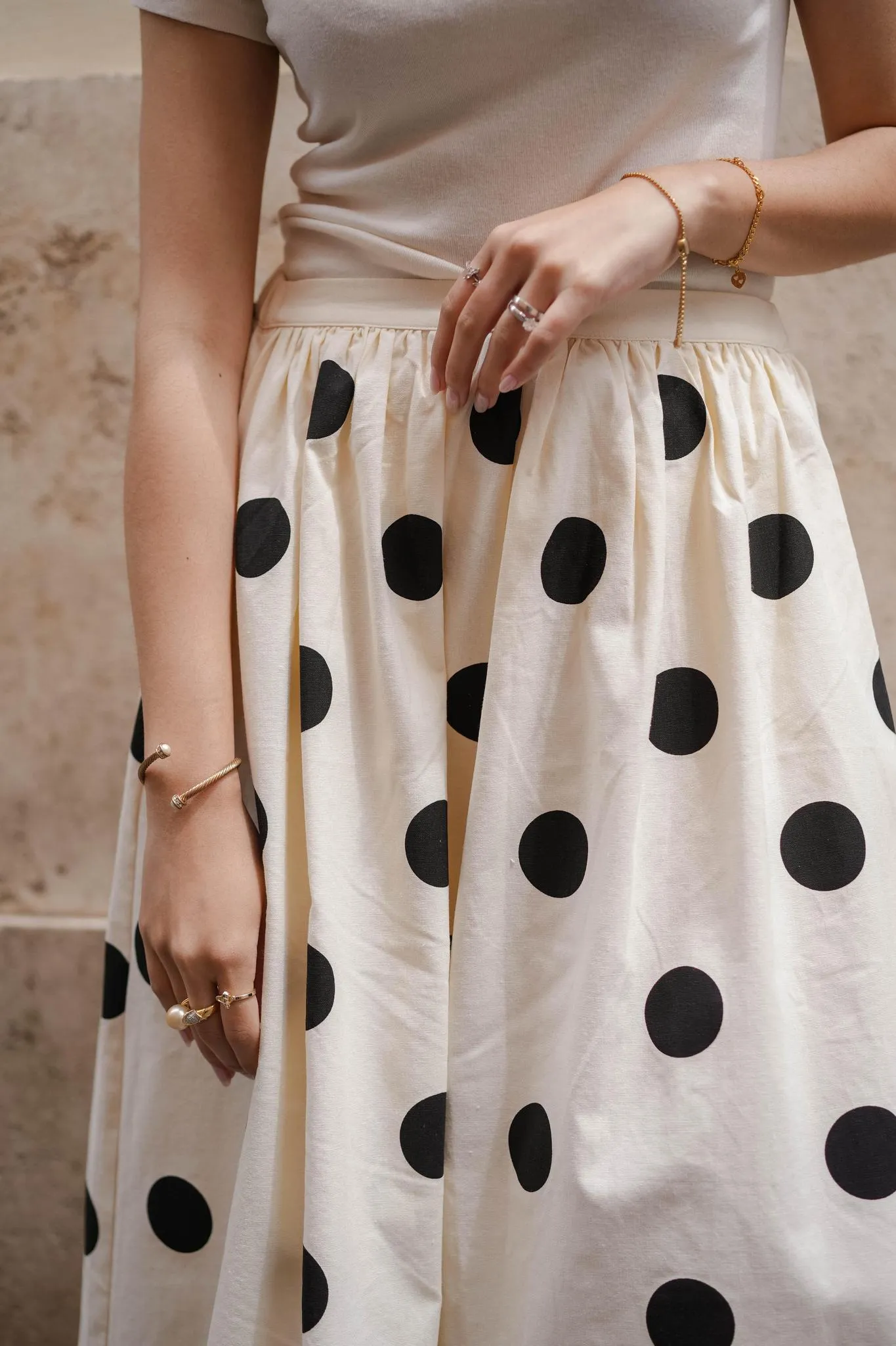 POLKA SKIRT