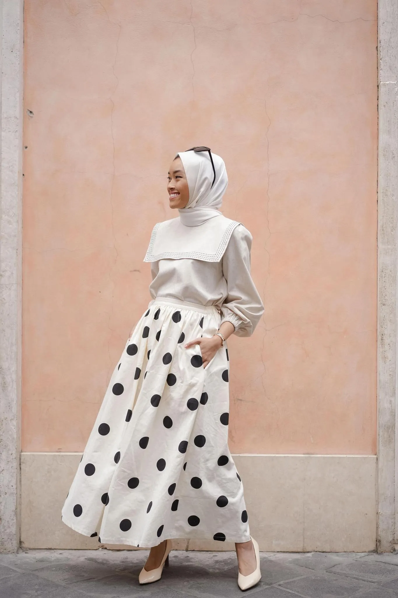 POLKA SKIRT