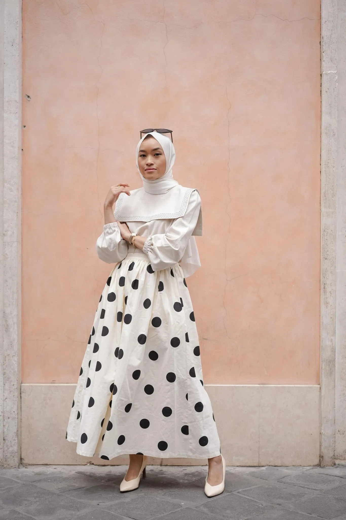 POLKA SKIRT