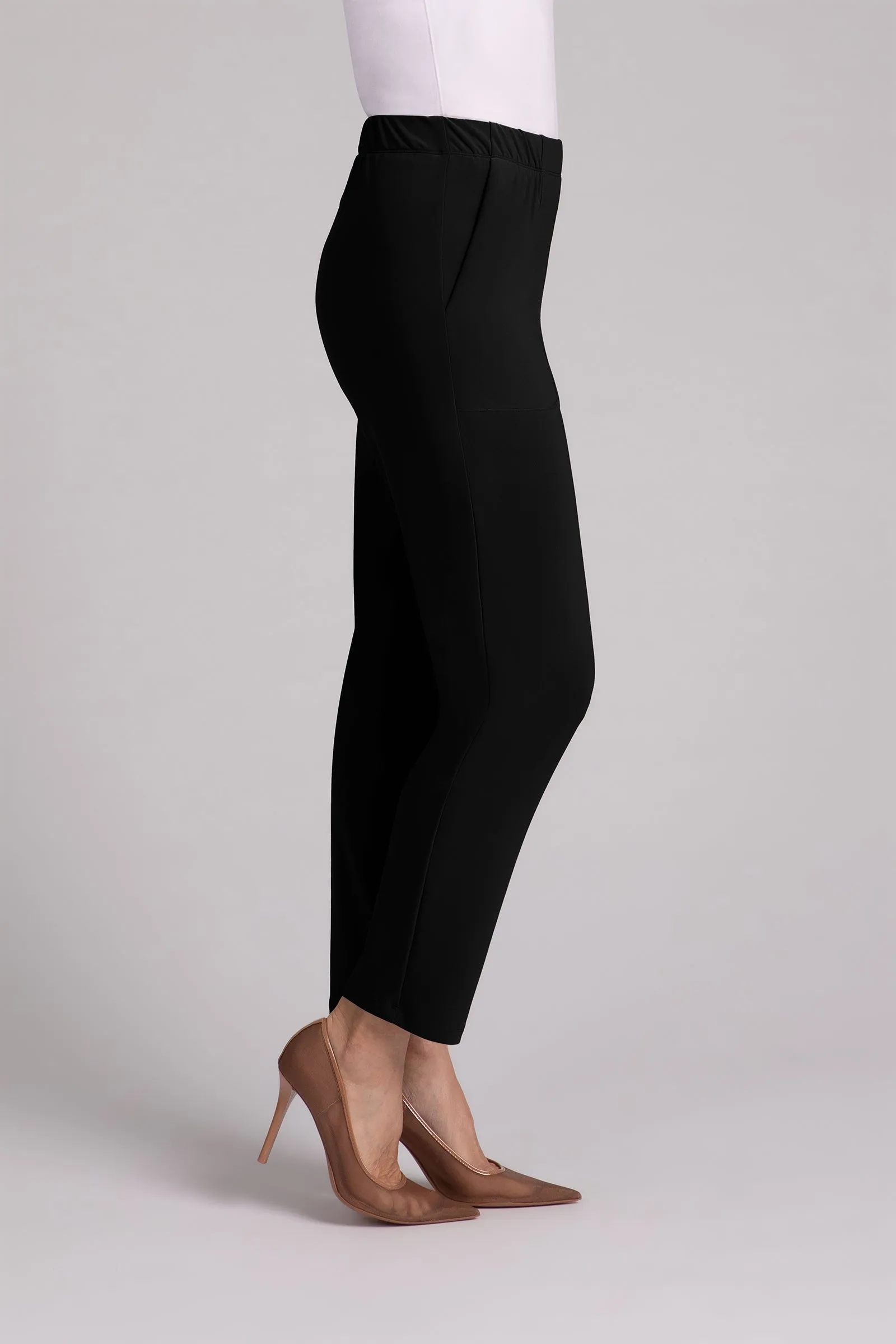 Ponte Easy Pull On Ankle Pant