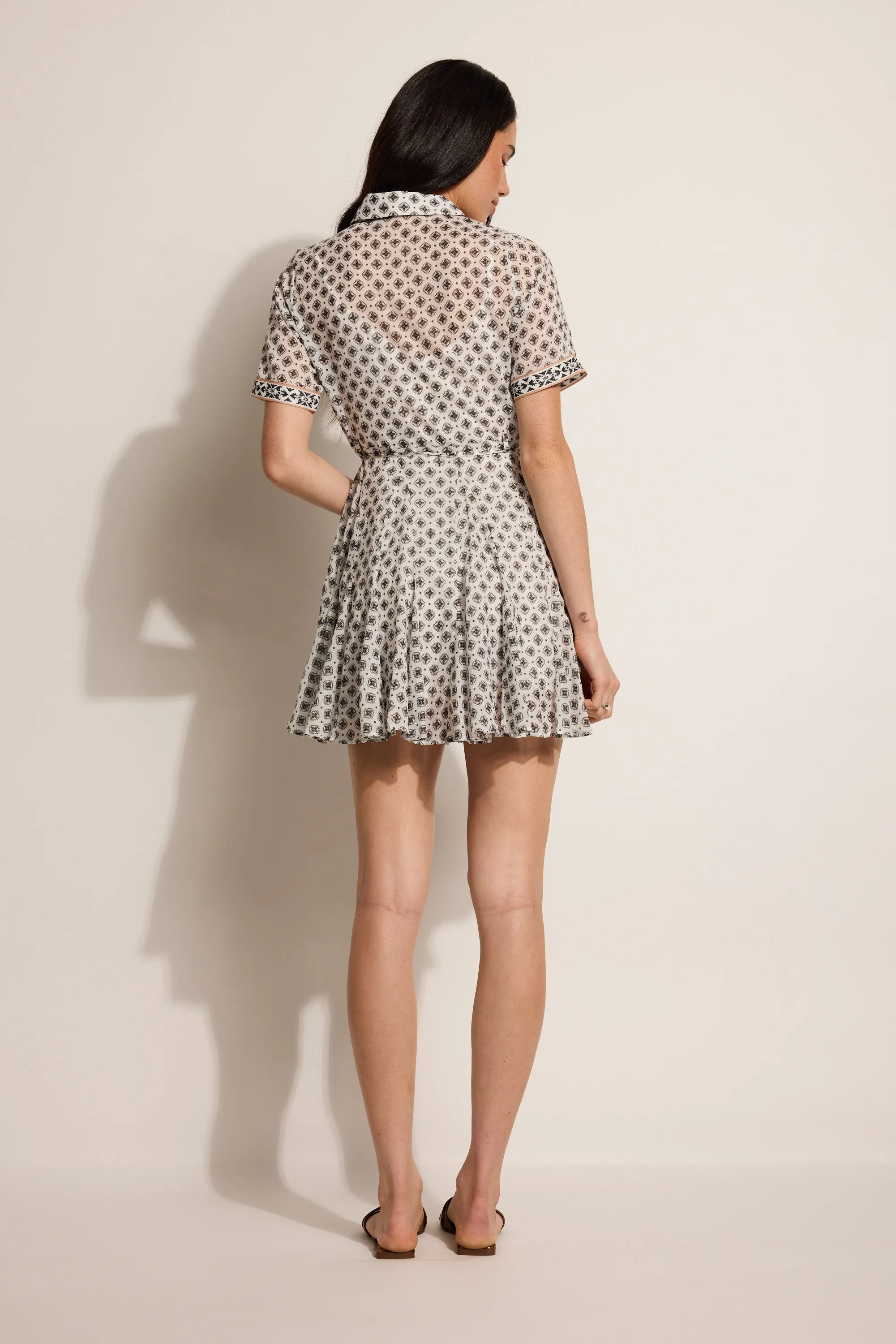 Poppy Frill Hem Dress