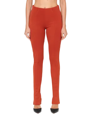Precision Slit Pants - Crimson Flame
