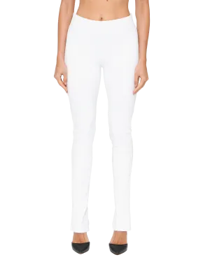 Precision Slit Pants - Ivory Whisper