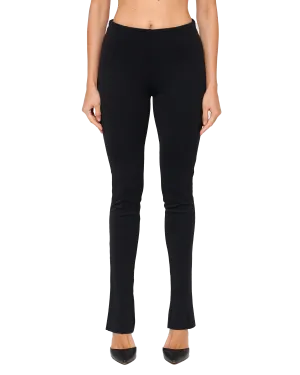 Precision Slit Pants - Midnight Noir
