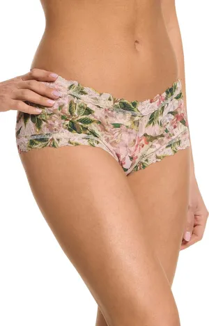 Printed Signature Lace Boyshort French Garden