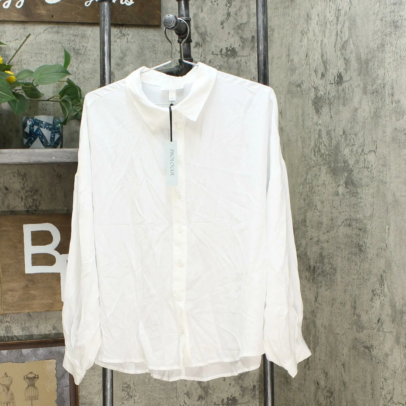Prologue Women's Long Sleeve Button Down Shirt
