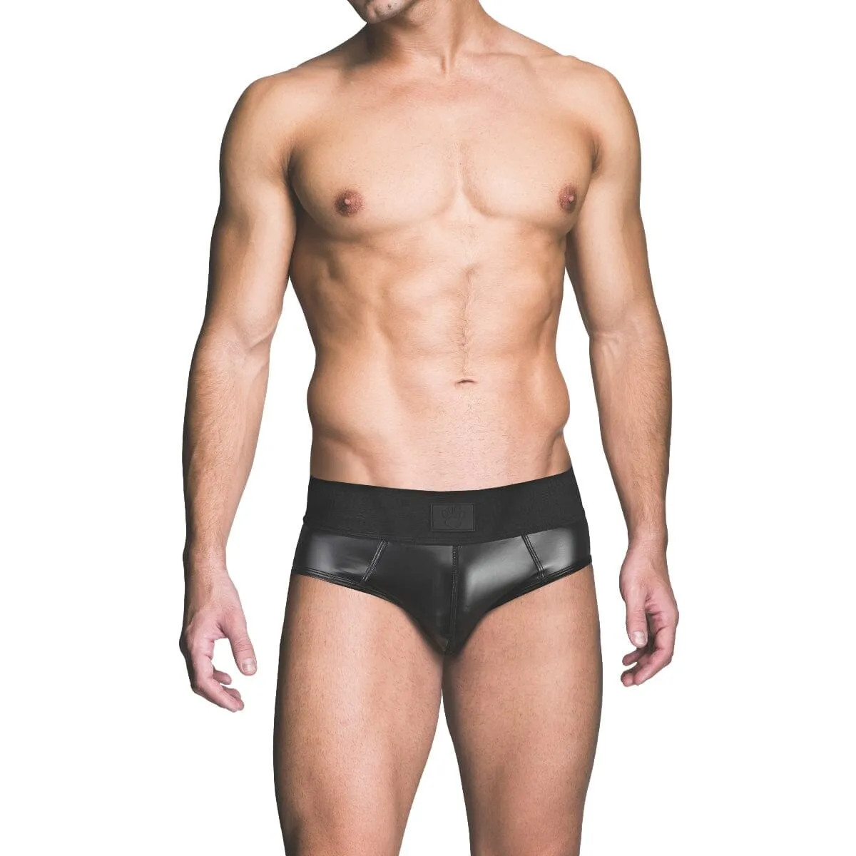Prowler Red Wetlook Backless Brief with Prowler Paw Logo | 82% Polyester - 18% Spandex