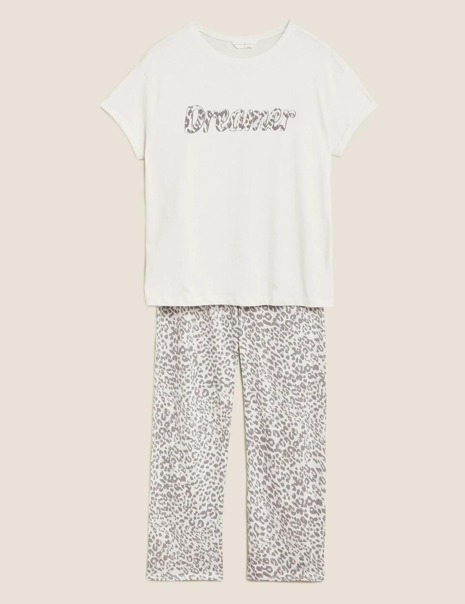 Pure Cotton Animal Print Pyjama Set
