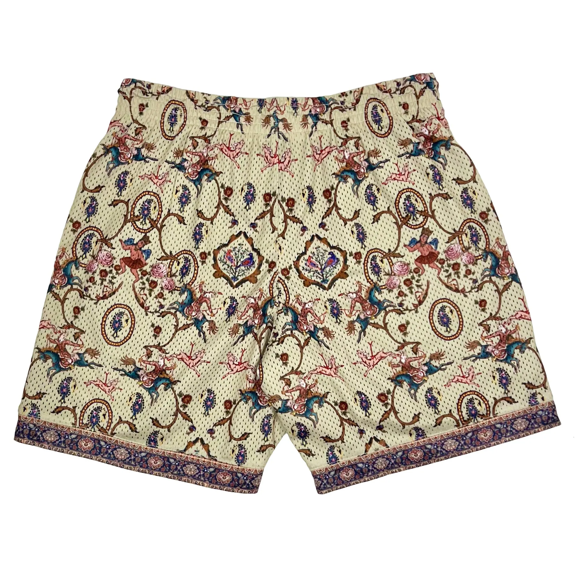 Qajar Mesh Short - Pistachio