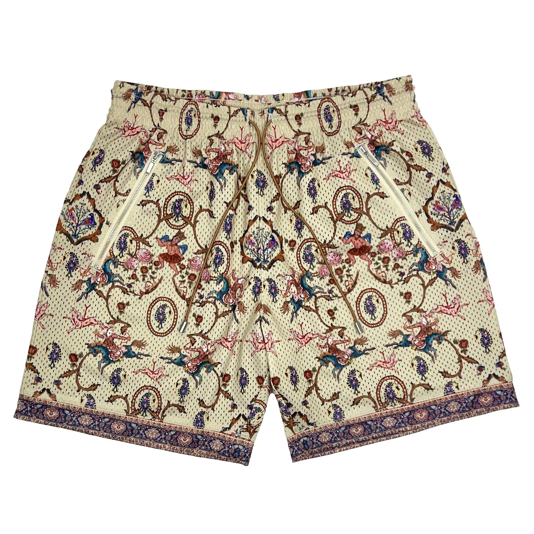 Qajar Mesh Short - Pistachio