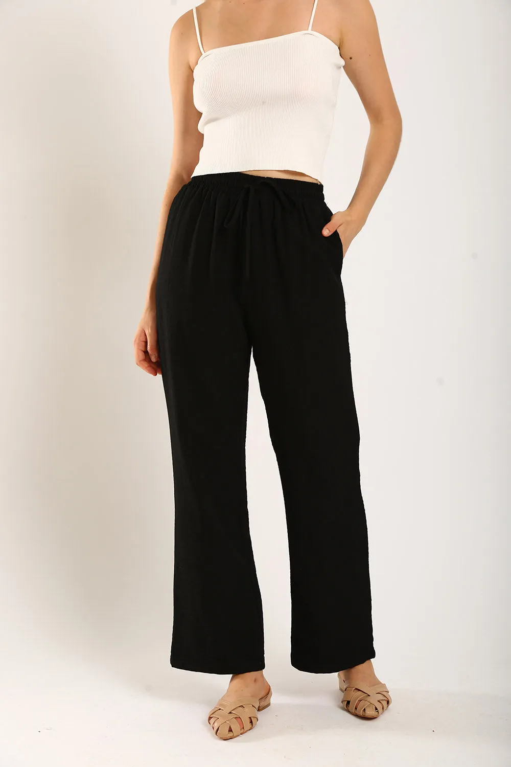 Reagan Pants in Black