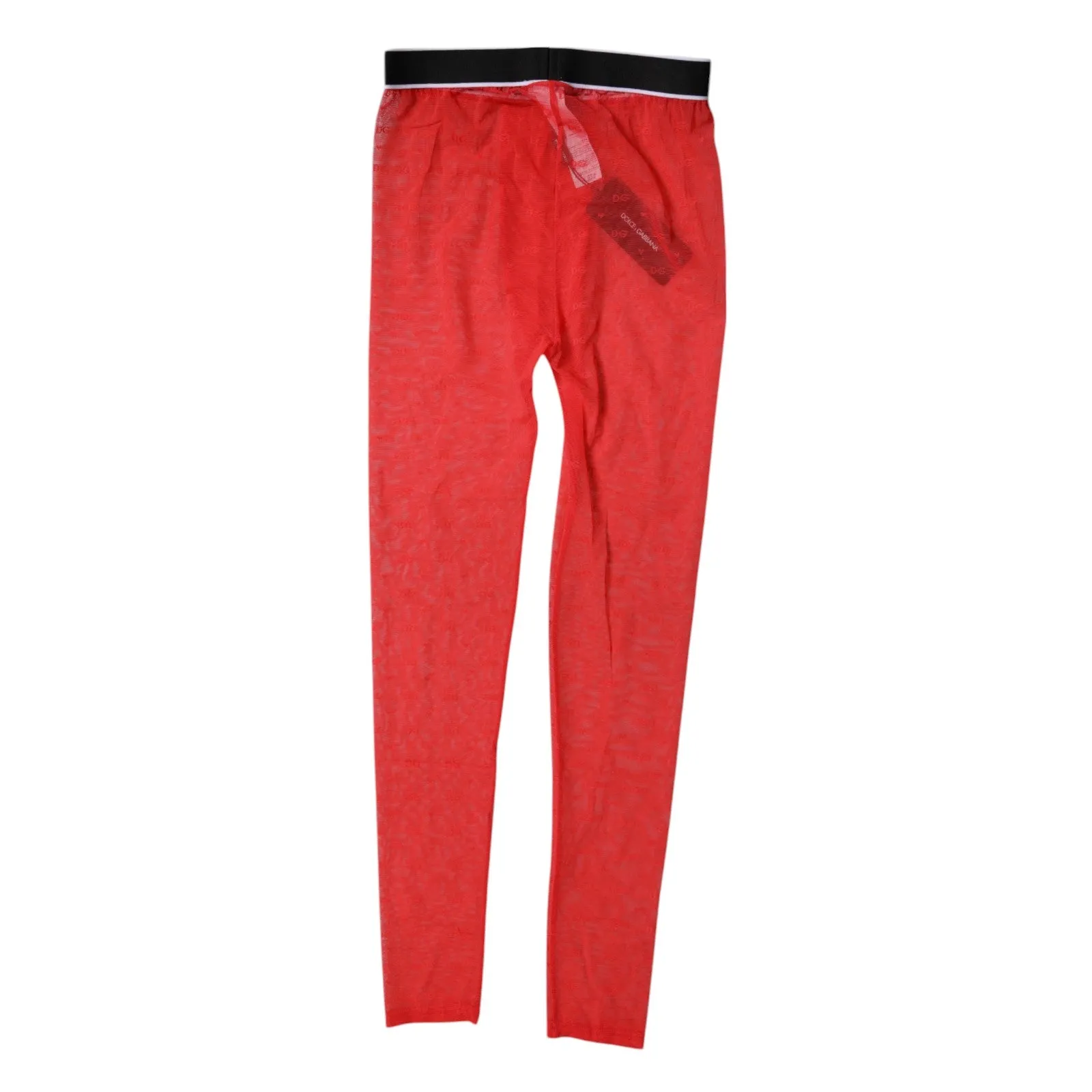 Red Logo Lace Lingerie Tight Pants Underwear