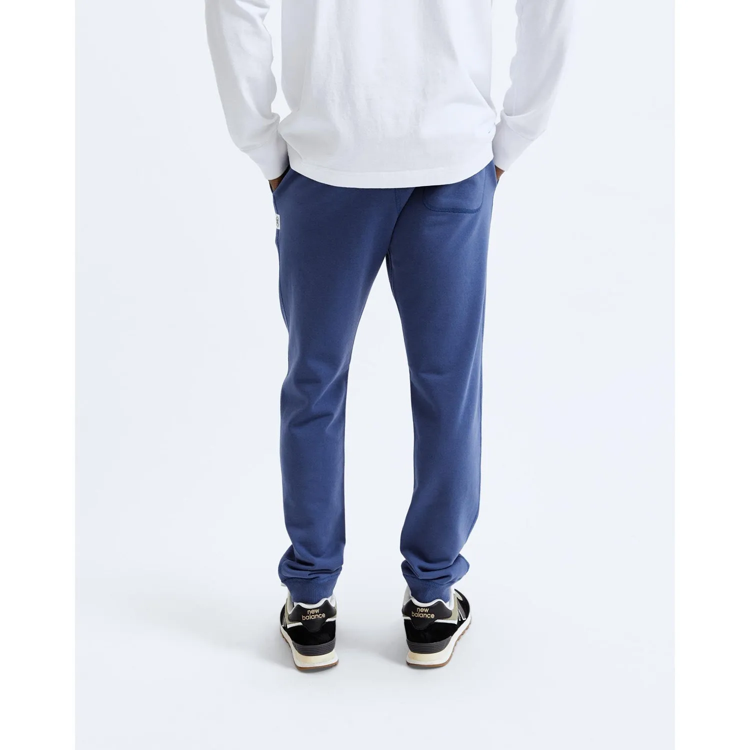 Reigning Champ Men Knit Mid Wt Terry Slim Sweatpant Lapis RC-5075-LPS