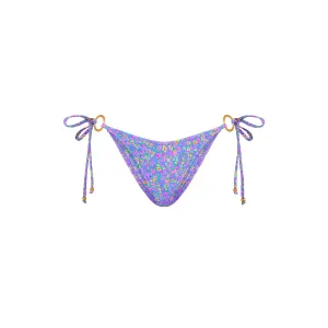 Ring Cheeky Tie Bikini Bottom - Bubblegum Blossom