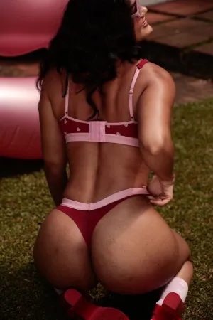 Rolling Alpha Cheeky Shorts - Sweetheart