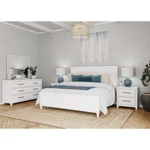 Rosalie 6-drawer Dresser-wht
