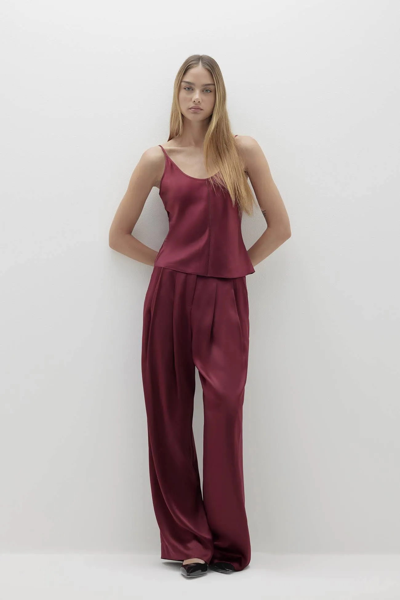 ROSALIE SILK TROUSER