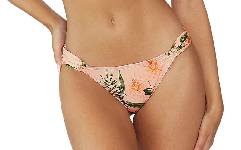 Ruffle Bandeau-Fanned Bikini