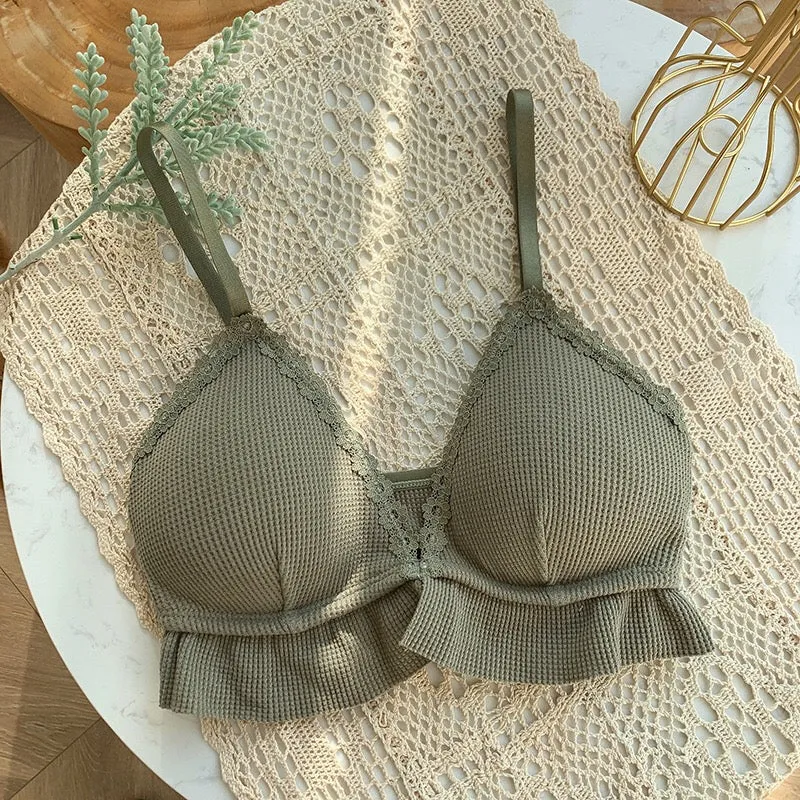 Sabella Ruffle Detailing Bralette