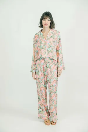 Saylor Long PJ Set | Porcelain Rose