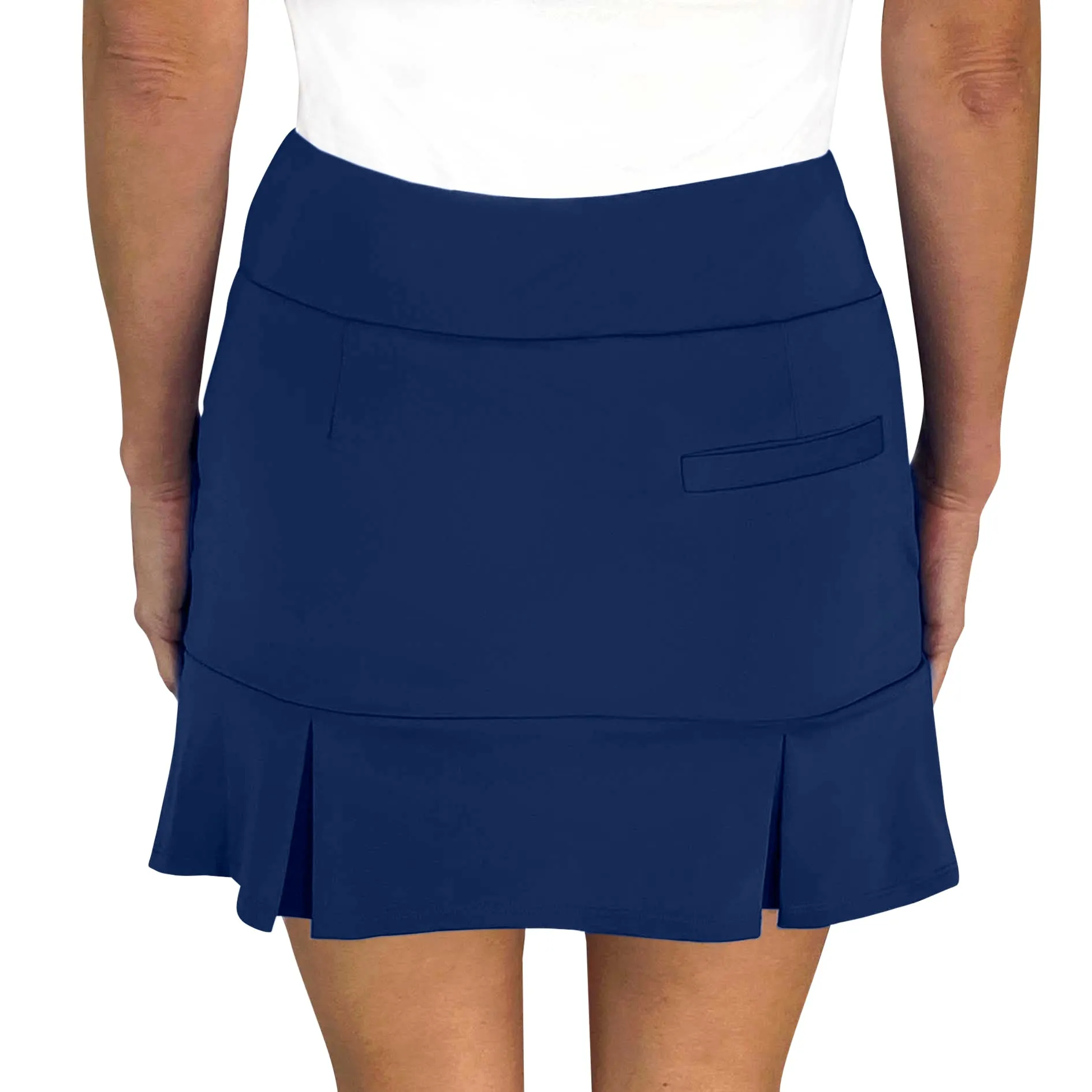 Scottsdale Pleated Skort in Navy