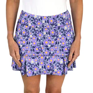 Scottsdale Pleated Skort in Pickleball Garden Lilac