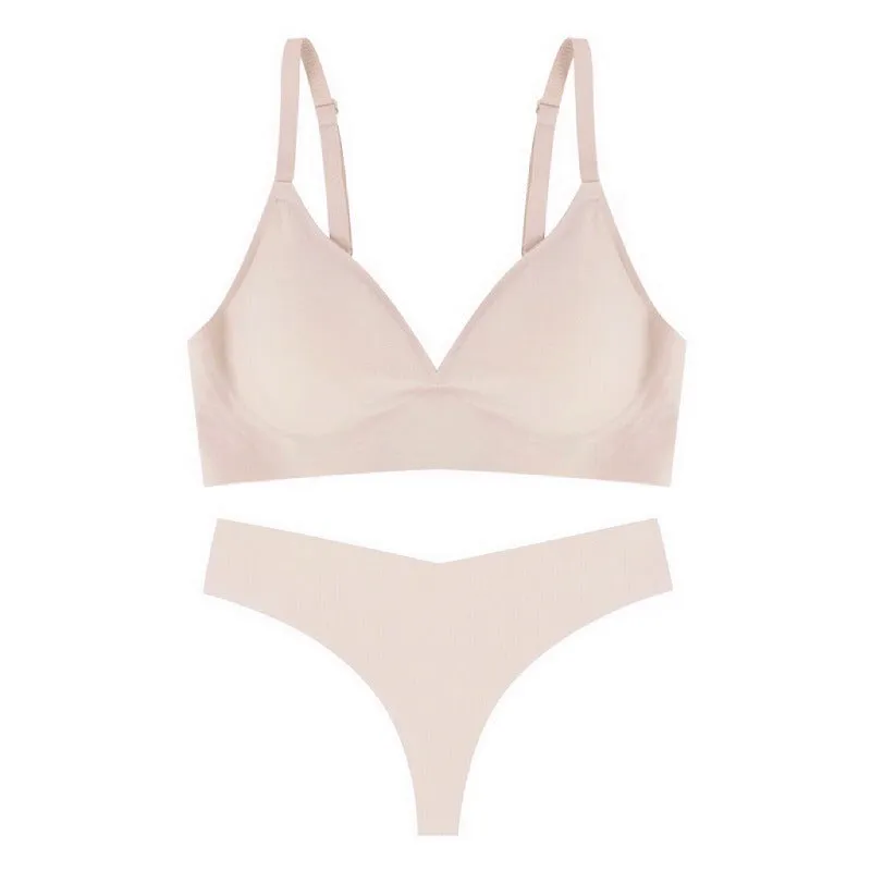 Seamless Adjustable Bra and Panty Set