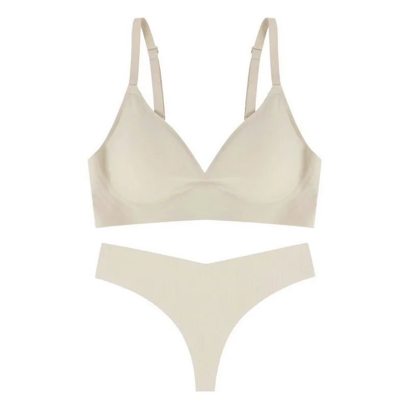 Seamless Adjustable Bra and Panty Set