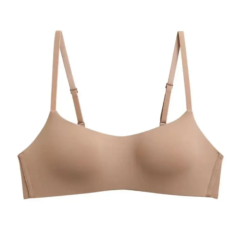 Seamless Tube Top Bra - Women's Small Chest Upper Support Non-Wire