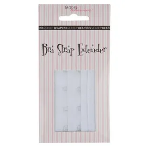 Secret Weapons 2 Hook Bra Extender | White