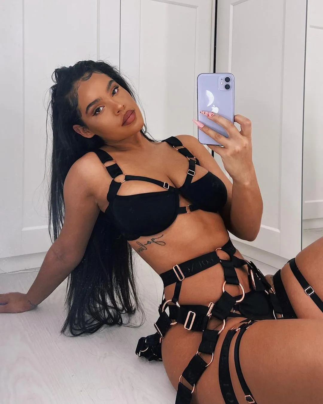 Sensual Goth Bilizna Set