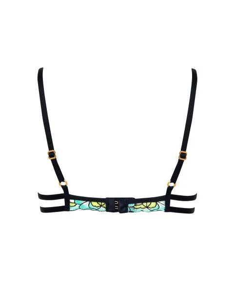Serena Wired Bra - Mint/Lemon/Black -