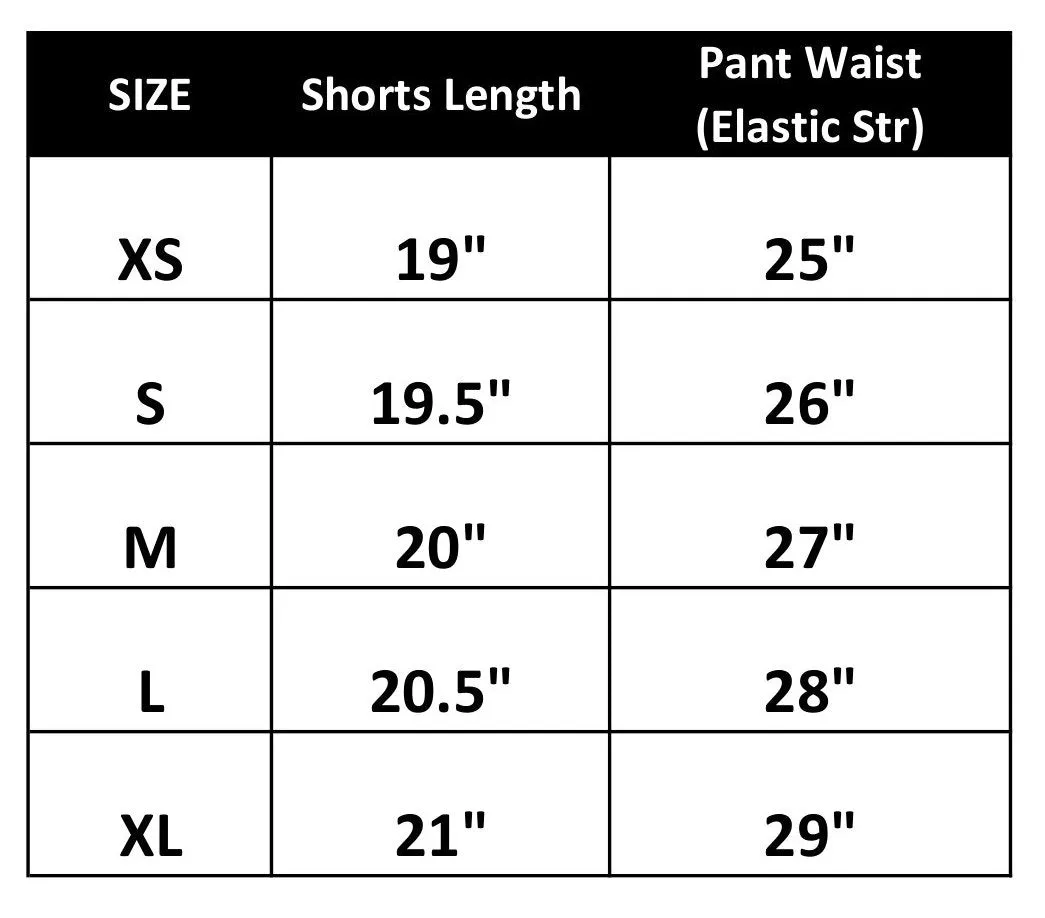 Shorts With Ruffle Detail Bottom (Navy)