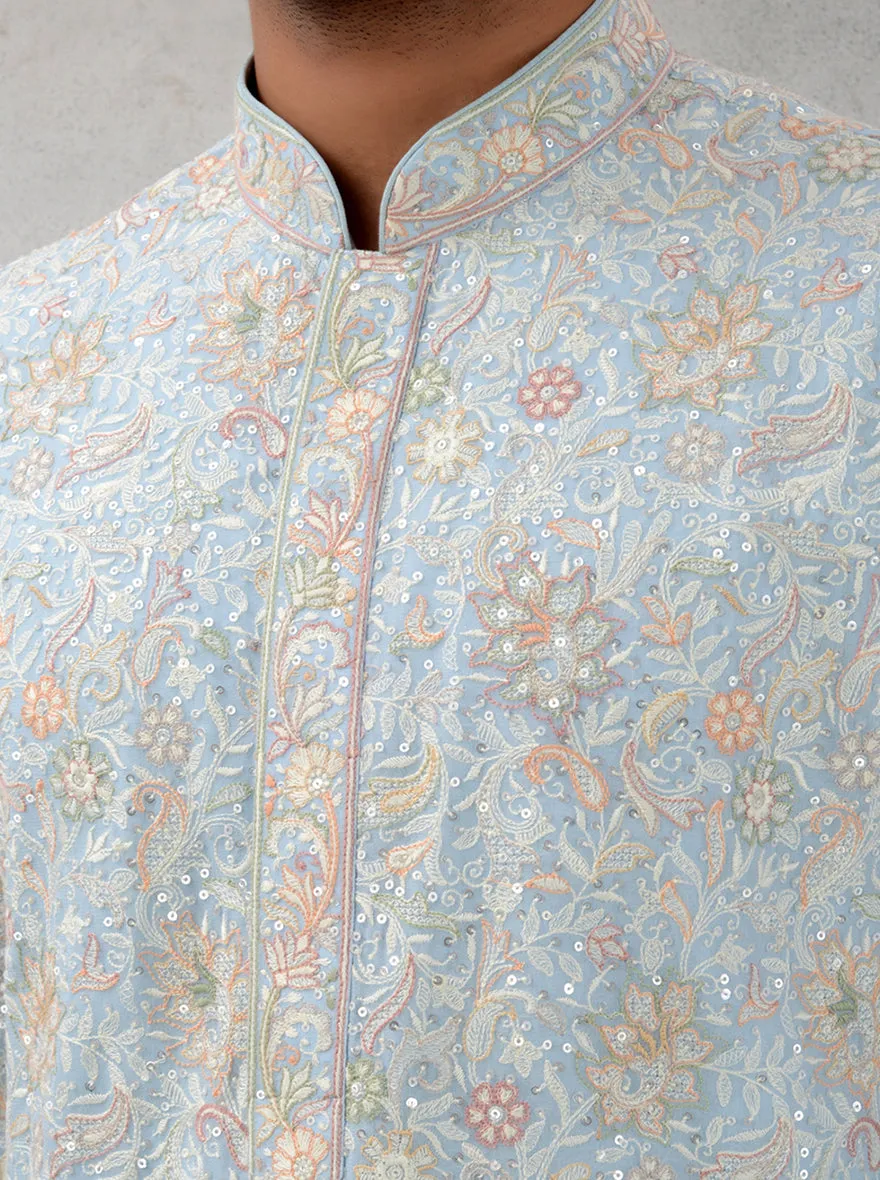 Sky Blue Kurta Pajama | TULA