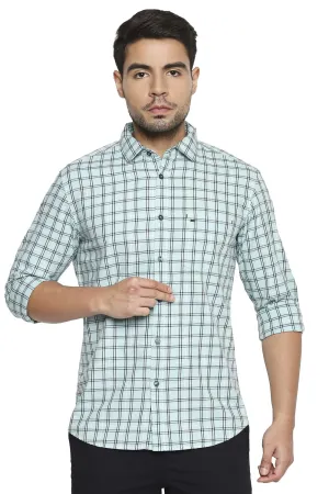 Slim Fit Checks Shirt