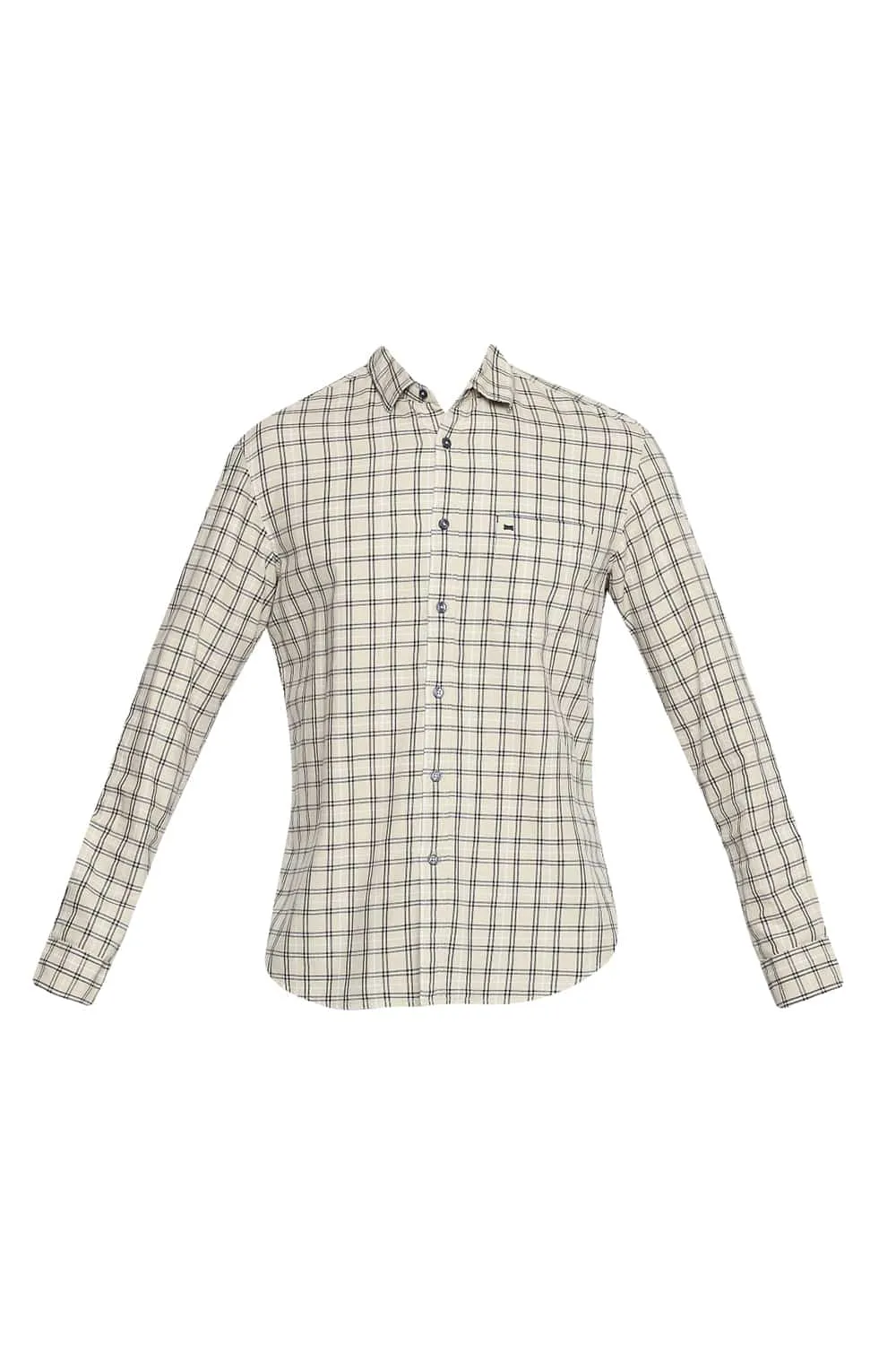 Slim Fit Checks Shirt
