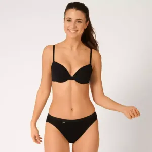 Sloggi Basic  High Leg Tai Brief 4 Pack | Black