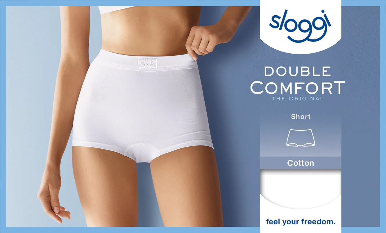 Sloggi Double Comfort Short WHITE